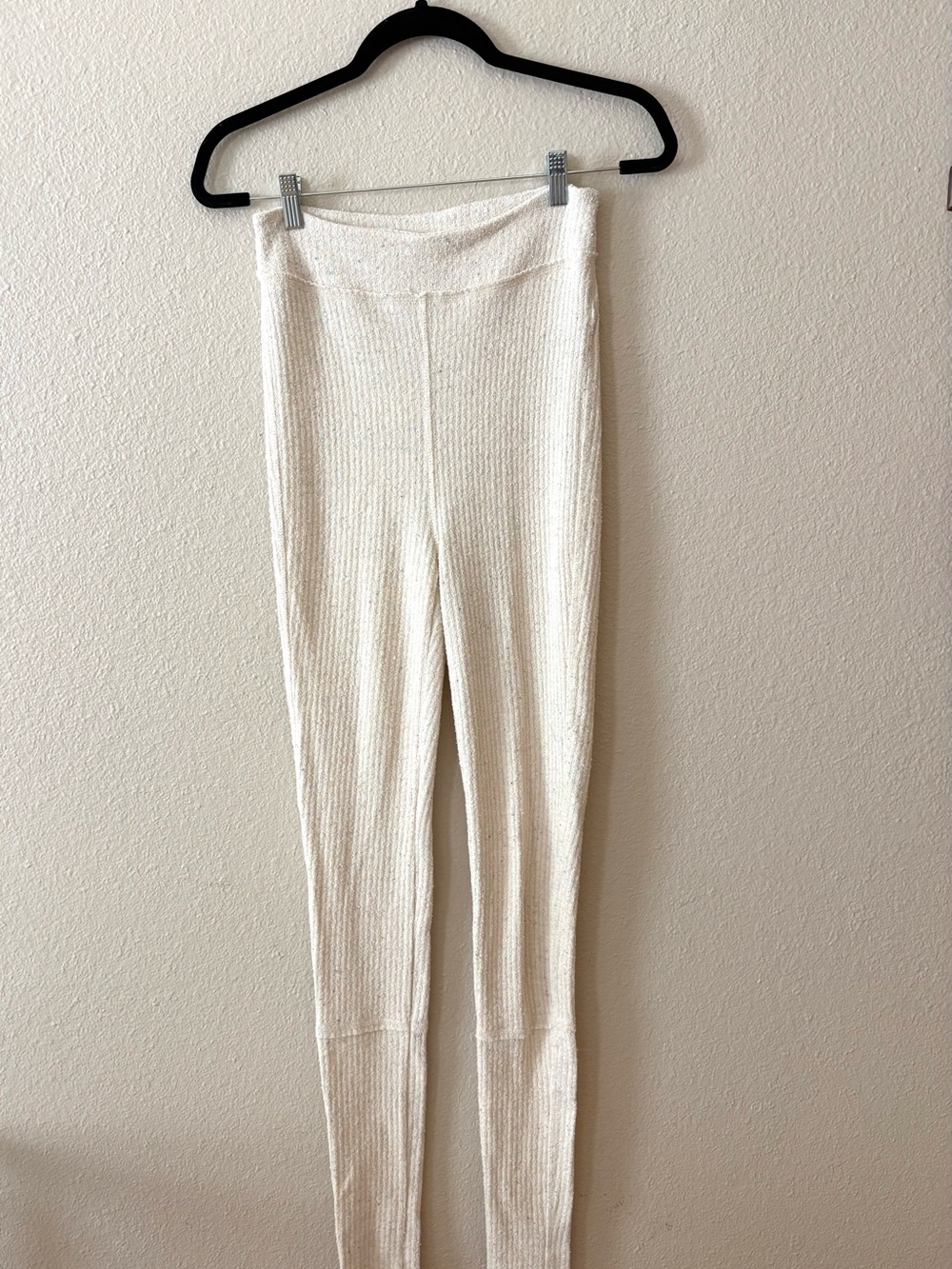 Free People “So Soft” Ribbed Knit Speckled Leggings